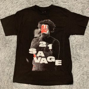 21 SAVAGE ITS ALL A BLUR TOUR T-Shirt Men’s Medium